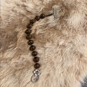 Silpada sterling silver bracelet with hued stones